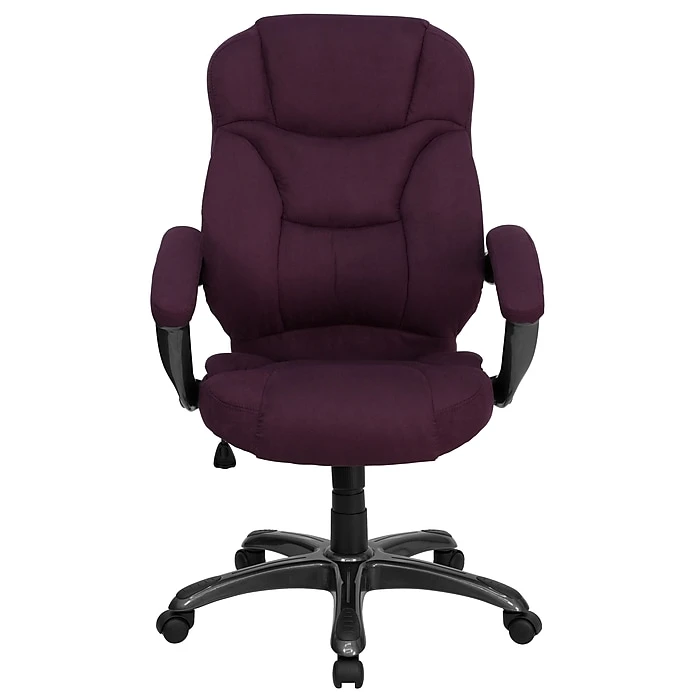 Flash Furniture High Back Micro Fiber Contemporary Office Chair, Grape 8 Flash Furniture High Back Micro Fiber Contemporary Office Chair, Grape - Image 6
