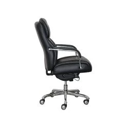 La-Z-Boy Sutherland Ergonomic Faux Leather Swivel Computer And Desk Chair, Black (CHR10048A) -Office Chairs Shop unnamed file 244