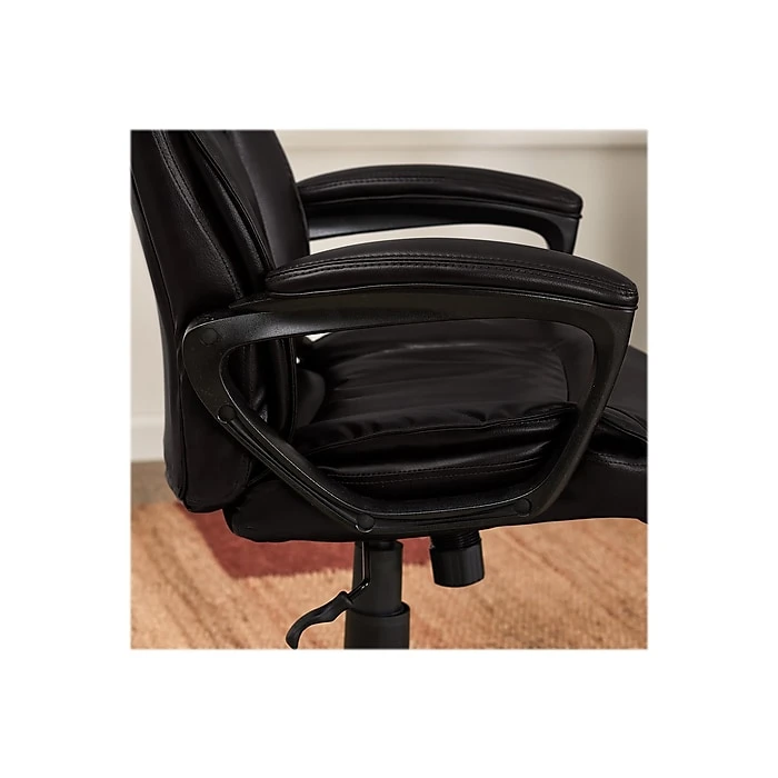 Serta Hannah I Bonded Leather Executive Chair, Black (43670F) 9 Serta Hannah I Bonded Leather Executive Chair, Black (43670F) - Image 7