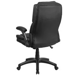 Flash Furniture Flash BT90275H Leather Extreme Comfort High Back Exec Swivel Office Chair W/Flip-Up Arms, Black -Office Chairs Shop unnamed file 2461