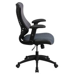 Flash Furniture Mesh/Fire-retardant Foam Executive Chair, Black/Designer Gray (BL-ZP-806-GY-GG) -Office Chairs Shop unnamed file 2473