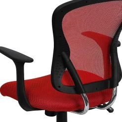 Flash Furniture Mid-Back Office Chair, Red -Office Chairs Shop unnamed file 2481