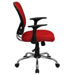 Flash Furniture Mid-Back Office Chair, Red -Office Chairs Shop unnamed file 2482