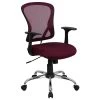 Flash Furniture Mid-Back Office Chair, Burgundy -Office Chairs Shop unnamed file 2483