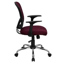 Flash Furniture Mid-Back Office Chair, Burgundy 19 Flash Furniture Mid-Back Office Chair, Burgundy -Office Chairs Shop unnamed file 2491