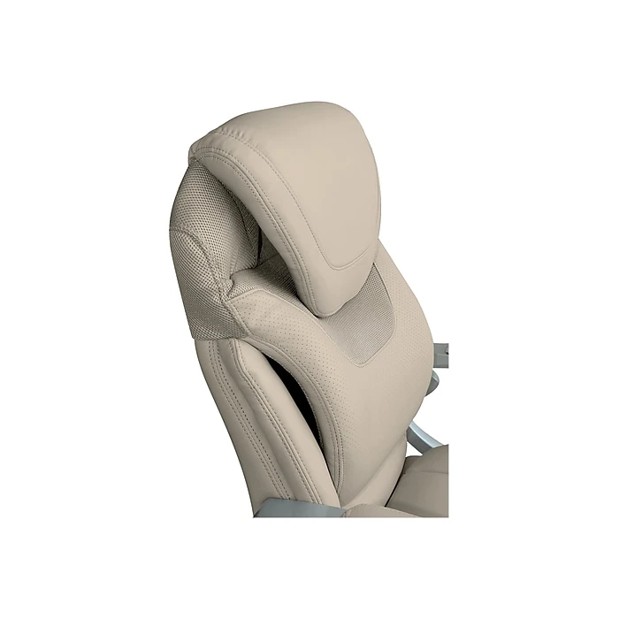 Serta Bryce Ergonomic Faux Leather Swivel Executive Chair With AIR Technology, Cream (43807B) 8 Serta Bryce Ergonomic Faux Leather Swivel Executive Chair With AIR Technology, Cream (43807B) - Image 6