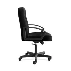 HON High-Back Executive Chair, Center-Tilt, Fixed Arms, Black Fabric (BSXVL601VA10) -Office Chairs Shop unnamed file 2527