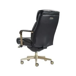 La-Z-Boy Melrose Ergonomic Bonded Leather Swivel Executive Chair, Black (CHR10084A) -Office Chairs Shop unnamed file 2533