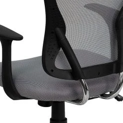 Flash Furniture Mid-Back Office Chair, Gray -Office Chairs Shop unnamed file 2554