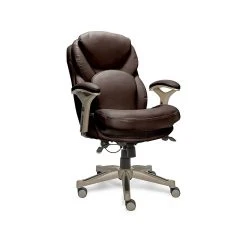 Serta Claremont Ergonomic Faux Leather Swivel Executive Chair With Back In Motion Technology, Chestnut (44186B) -Office Chairs Shop unnamed file 2566