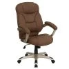 Flash Furniture High Back Micro Fiber Contemporary Office Chair, Brown -Office Chairs Shop unnamed file 2593