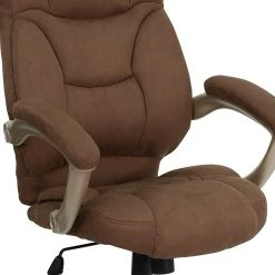 Flash Furniture High Back Micro Fiber Contemporary Office Chair, Brown -Office Chairs Shop unnamed file 2600