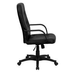 Flash Furniture Vinyl Executive Chair, Black (H8021-GG) -Office Chairs Shop unnamed file 2623