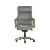 La-Z-Boy Greyson Ergonomic Bonded Leather Swivel Executive Chair, Gray (CHR10086A) -Office Chairs Shop unnamed file 2650