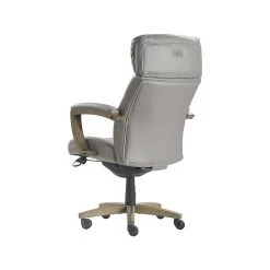 La-Z-Boy Greyson Ergonomic Bonded Leather Swivel Executive Chair, Gray (CHR10086A) -Office Chairs Shop unnamed file 2653