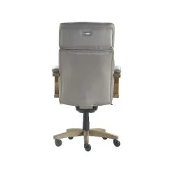 La-Z-Boy Greyson Ergonomic Bonded Leather Swivel Executive Chair, Gray (CHR10086A) -Office Chairs Shop unnamed file 2654