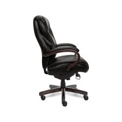 La-Z-Boy Hyland Ergonomic Bonded Leather Swivel Executive Chair, Black (45779A) -Office Chairs Shop unnamed file 2668