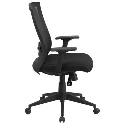 Flash Furniture Mesh Mid-Back Executive Swivel Office Chair In Black W/Back Angle Adjustment HL0004K -Office Chairs Shop unnamed file 2681