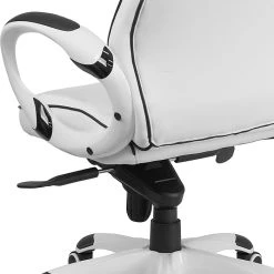 Flash Furniture CHCX0496H01 High Back White Vinyl Executive Swivel Office Chair With Black Trim -Office Chairs Shop unnamed file 2712