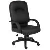 Boss High Back Caressoft™ Chair, Black (B7401)