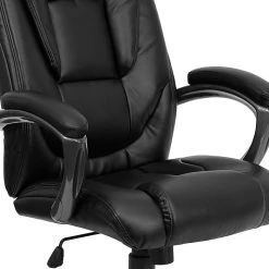 Flash Furniture LeatherSoft Executive Chair, Gray/Black (GO-7194B-BK-GG) -Office Chairs Shop unnamed file 2762
