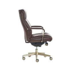 La-Z-Boy Melrose Ergonomic Bonded Leather Swivel Executive Chair, Brown (CHR10084C) -Office Chairs Shop unnamed file 2774