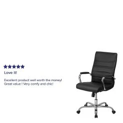Flash Furniture High Back Black Leather Executive Swivel Office Chair With Chrome Arms [GO-2286H-BK-GG] -Office Chairs Shop unnamed file 2791