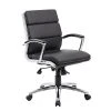 Boss CaresoftPlus Executive Series High Back Executive Chair With Metal Chrome Finish, Black (B9476-BK) -Office Chairs Shop unnamed file 2796
