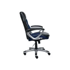 Serta Amplify Ergonomic Faux Leather Swivel Executive Chair, Blue (43673B) -Office Chairs Shop unnamed file 2814