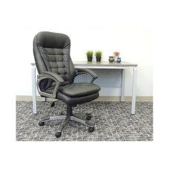 Boss Faux Leather Executive Chair, Black (B9331) -Office Chairs Shop unnamed file 2827