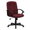 Flash Furniture Mid Back Fabric Task And Computer Chair, Burgundy -Office Chairs Shop unnamed file 284