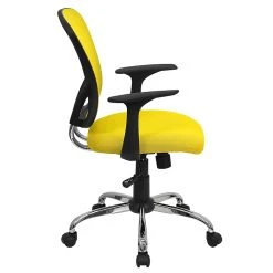 Flash Furniture Mid-Back Office Chair, Yellow -Office Chairs Shop unnamed file 2845