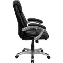 Flash Furniture High Back Leather Executive Office Chair With Double Padded Seat, Black -Office Chairs Shop unnamed file 2881