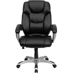 Flash Furniture High Back Leather Executive Office Chair With Double Padded Seat, Black -Office Chairs Shop unnamed file 2882
