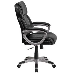 Flash Furniture Faux Leather Mid-Back Executive Office Chair Black (GO2236MBK) -Office Chairs Shop unnamed file 2891