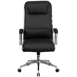 Flash Furniture High Back Designer Leather Executive Swivel Office Chair With Padded Arms And Chrome Base, Black (GO2192BK) -Office Chairs Shop unnamed file 2980
