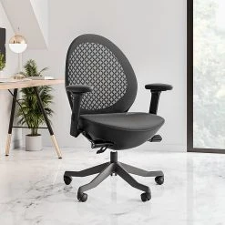Techni Mobili Deco Lux Ergonomic Mesh Swivel Executive Chair, Black (RTA-1819C-BK) -Office Chairs Shop unnamed file 3003