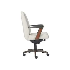 La-Z-Boy Bennett Ergonomic Faux Leather Swivel Executive Chair, White (CHR10082A) 12 La-Z-Boy Bennett Ergonomic Faux Leather Swivel Executive Chair, White (CHR10082A) -Office Chairs Shop unnamed file 3014