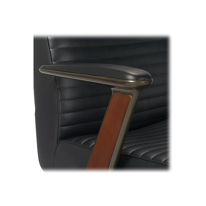 La-Z-Boy Emerson Ergonomic Faux Leather Swivel Executive Chair, Black (CHR10081B) 9 La-Z-Boy Emerson Ergonomic Faux Leather Swivel Executive Chair, Black (CHR10081B) - Image 7