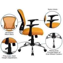 Flash Furniture Mid-Back Office Chair, Orange 15 Flash Furniture Mid-Back Office Chair, Orange -Office Chairs Shop unnamed file 3080