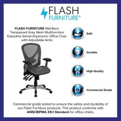 Flash Furniture Mid-Back Mesh Chair[GO-WY-136-3-GG] -Office Chairs Shop unnamed file 3126