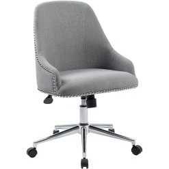 Boss Carnegie Desk Chair - Grey (B516C-GY) -Office Chairs Shop unnamed file 3134