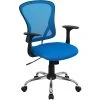 Flash Furniture Mid-Back Office Chair, Blue 2 Flash Furniture Mid-Back Office Chair, Blue -Office Chairs Shop unnamed file 3165
