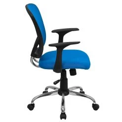 Flash Furniture Mid-Back Office Chair, Blue -Office Chairs Shop unnamed file 3173