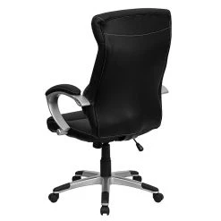 Flash Furniture High Back Leather Executive Office Chair With Contrasting White Stitch, Black -Office Chairs Shop unnamed file 3178