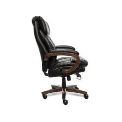 La-Z-Boy Trafford Ergonomic Bonded Leather Swivel Executive Chair, Black (45782A) -Office Chairs Shop unnamed file 3197
