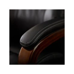 La-Z-Boy Trafford Ergonomic Bonded Leather Swivel Executive Chair, Black (45782A) -Office Chairs Shop unnamed file 3201
