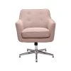 Serta Style Ashland Fabric Swivel Computer And Desk Chair, Blush Pink (47140C) -Office Chairs Shop unnamed file 321