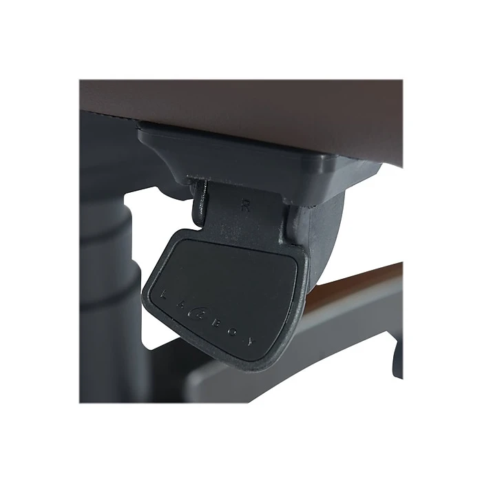 La-Z-Boy Bennett Ergonomic Faux Leather Swivel Executive Chair, Brown (CHR10082C) 8 La-Z-Boy Bennett Ergonomic Faux Leather Swivel Executive Chair, Brown (CHR10082C) - Image 6