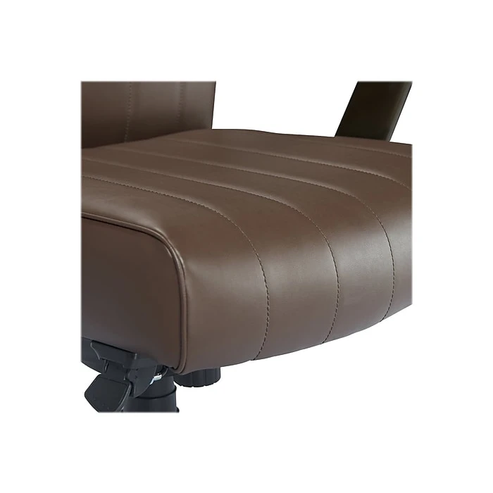 La-Z-Boy Bennett Ergonomic Faux Leather Swivel Executive Chair, Brown (CHR10082C) 10 La-Z-Boy Bennett Ergonomic Faux Leather Swivel Executive Chair, Brown (CHR10082C) - Image 8